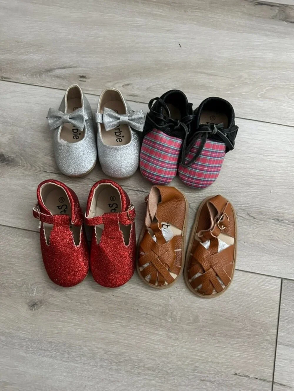 4 pairs Size 5 Size 6 lots Baby Shoes Lots Flash Sale toddler Shoes Sandals